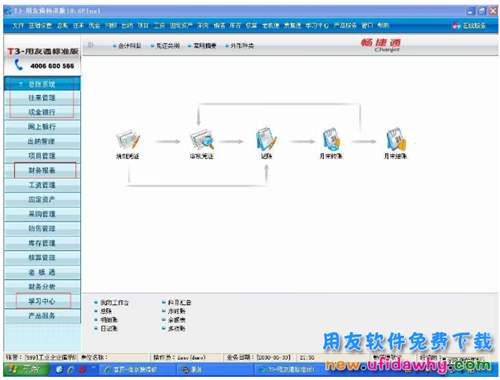 用友财务软件T3用友通标准版免费下载