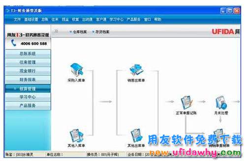 用友T3用友通普及版T310.8plus试用版下载