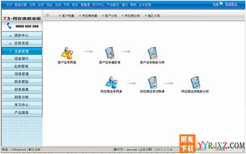 用友通T3标准版10.6plus1财务软件免费试用版下载地址 用友T3 第2张