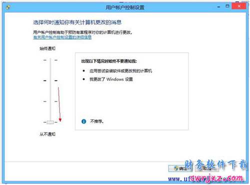 关闭windows 8和win8.1操作系统的UAC控制之关于WIN8UAC控制图示