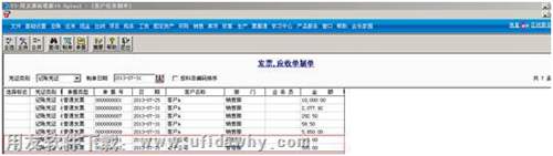 发票制单图示