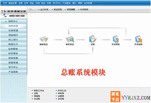 用友T3财务通普及版10.8Plus1财务软件免费试用版下载地址 用友T3 第4张