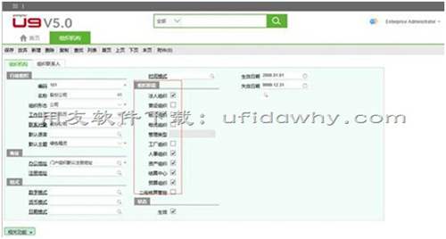 002组织设计-用友U9V5.0erp系统企业实例操作教程