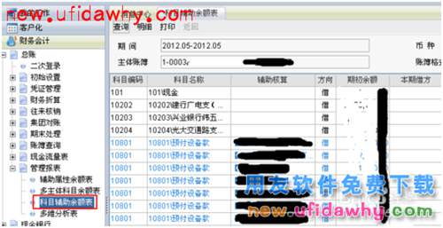 用友NC管理手册：[6]总账操作手册5(管理报表)