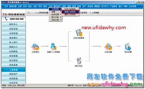 用友T3软件工资管理中为什么不能新建工资类别？ 用友T3 第2张