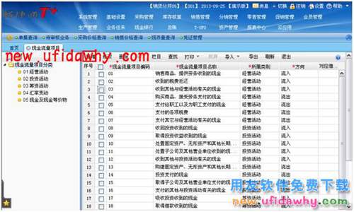 用友畅捷通T+中如何编制现金流量的图文教程 T+产品 第2张