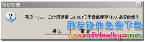 用友T3如何设置最低最高库存预警？ 用友T3 第1张