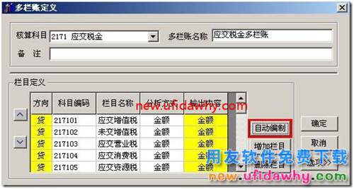 用友T3软件中怎么查询科目的多栏账？ 用友T3 第3张