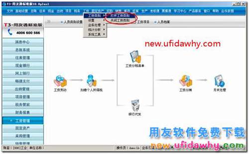 用友T3软件工资管理中为什么不能新建工资类别？ 用友T3 第1张