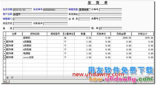 用友T3劳务属性存货应用业务案例 用友T3 第2张