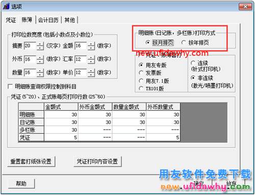 为什么“有期初余额，本期无发生也打印”按钮为灰色？ 用友T3 第2张