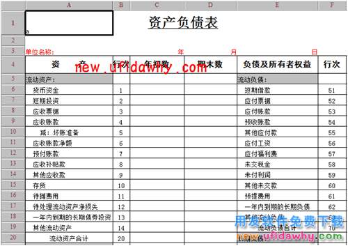 用友T3软件中的资产负债表期末数不平？