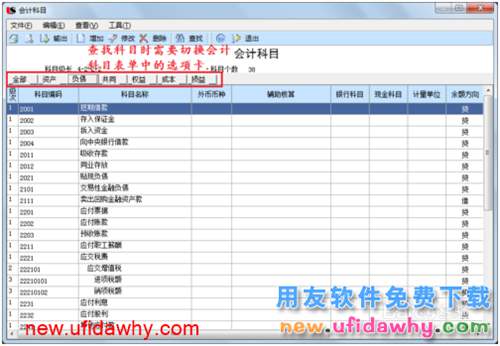 用友U8操作教程：[22]修改会计科目