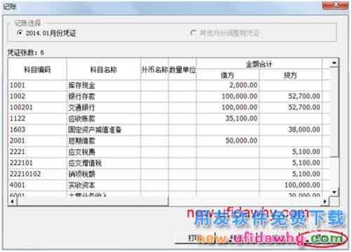 用友U8操作教程：[45]记账